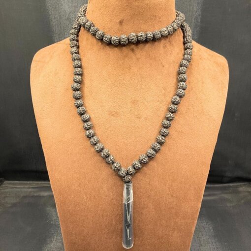 Black Rudraksha Mala