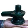 Chandramouleshwar Green Margatha Shivling - 4.75 Inches - ( 1276 Grams )