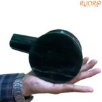 Chandramouleshwar Green Margatha Shivling - 5 Inches - ( 1980 Grams )