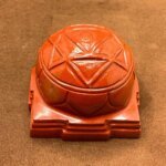 Ganesha Yantra in Red Jasper Stone -2.5 inches 302 gms MP C