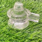 Plain Sphatik Shivling (335 Grams ) 3 Inches