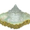 Premium Sphatik Shree Yantra 2.75 Inches 490 Grams