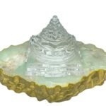 Premium Sphatik Shree Yantra 2.75 Inches 490 Grams