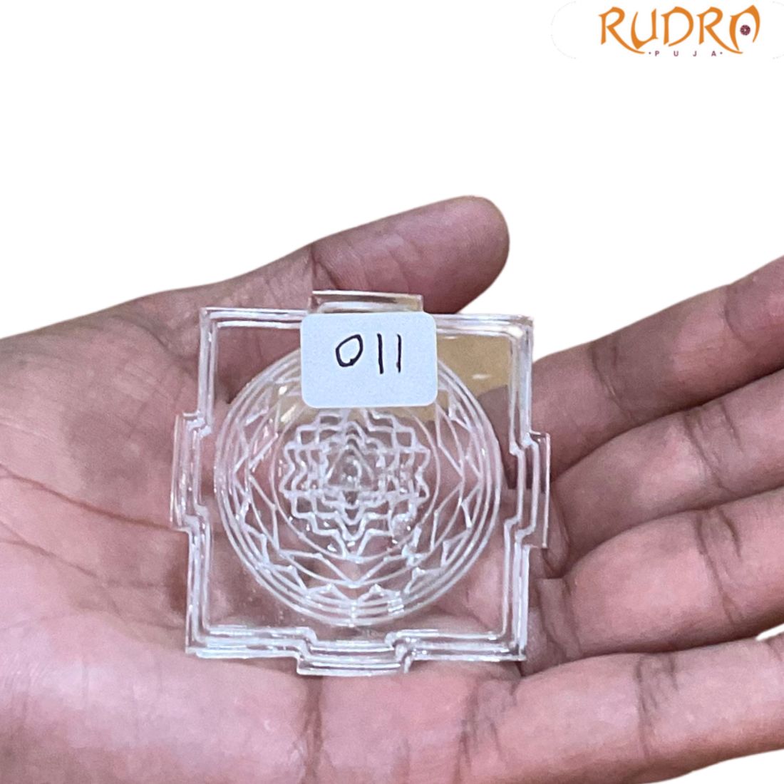 Sphatik Shree Yantra 110 GM