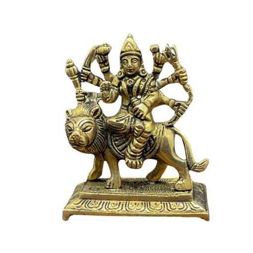 Brass Durga Idol