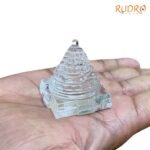 Crystal Shree Yantra स्फटिक श्रीयंत्र - 1.75 Inches (60 Grams )