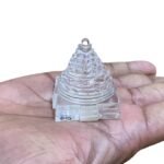 Crystal Shree Yantra स्फटिक श्रीयंत्र - 1.75 Inches (60 Grams )