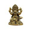 Ganesh And Rat Idol In Brass