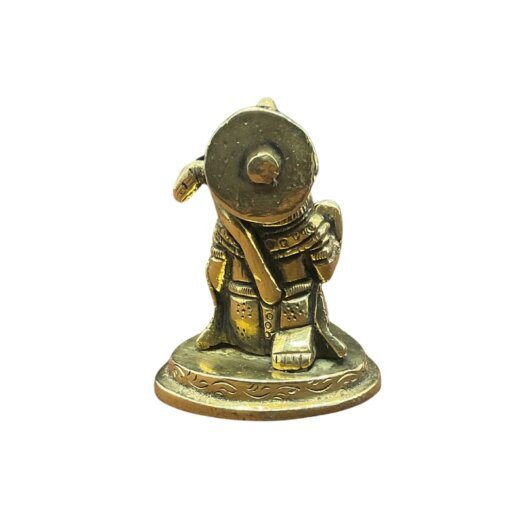 Hanumanji Brass Idol In Sitting Position