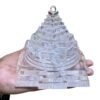 Master Piece Sphatik Shree Yantra Rudrapuja - 5 By 5 Inches (1875 Grams)