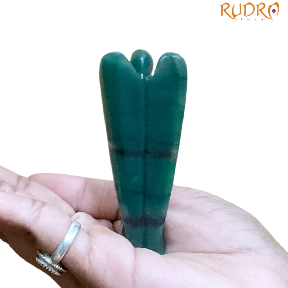 Natural Green Jade Angel - 3 Inches