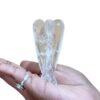 Natural Quartz Crystal Angle - 3 inches