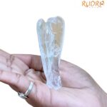 Natural Quartz Crystal Angle - 3 inches