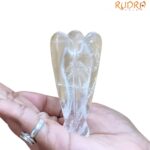 Natural Quartz Crystal Angle - 3 inches