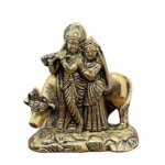 Radha Krishna Murti In Brass