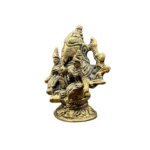 Riddhi Siddhi Ganesha Idol In Brass