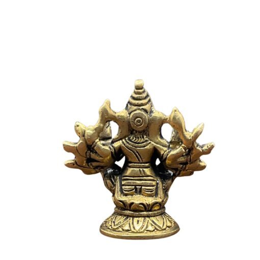 Riddhi Siddhi Ganesha Idol In Brass