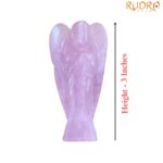 Rose Quartz Angel - 3 inches