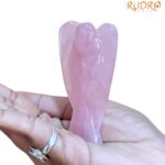 Rose Quartz Angel - 3 Inches - Image 3