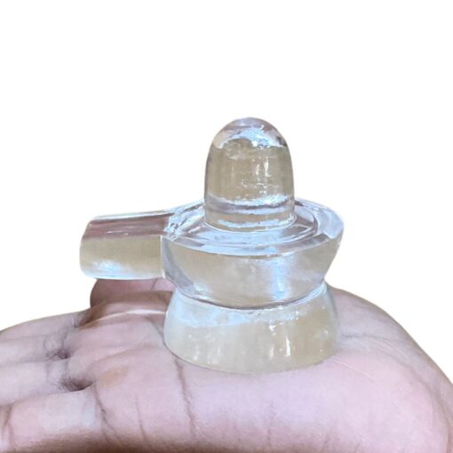 Sphatik Shivling - 2.25 Inches - (160 Grams )