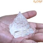 Sphatik Shree Yantra - 2 Inches (125 Grams)
