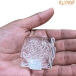 Sphatik Shree Yantra - 2 Inches (125 Grams)