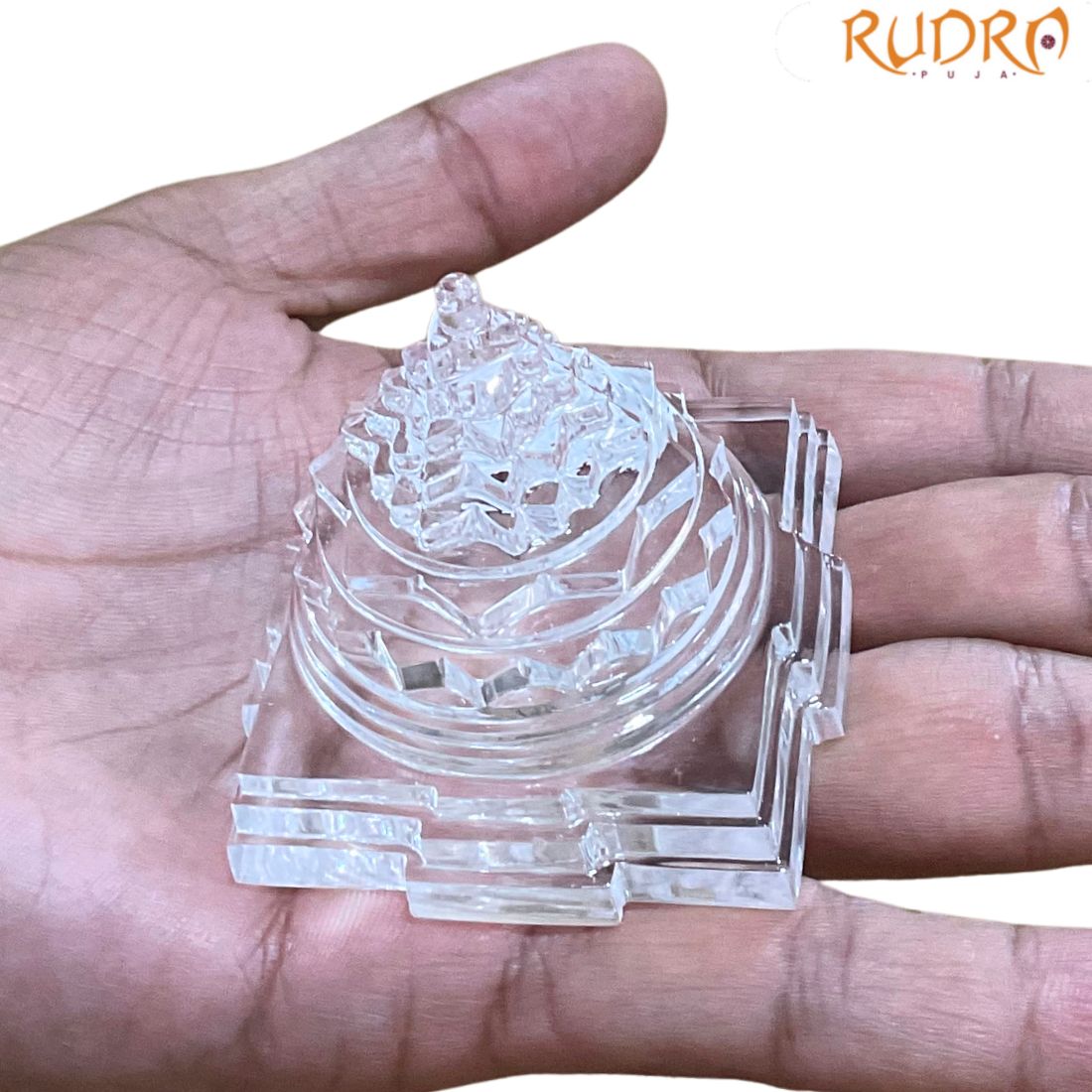 Sphatik Shree Yantra - 147 Grams