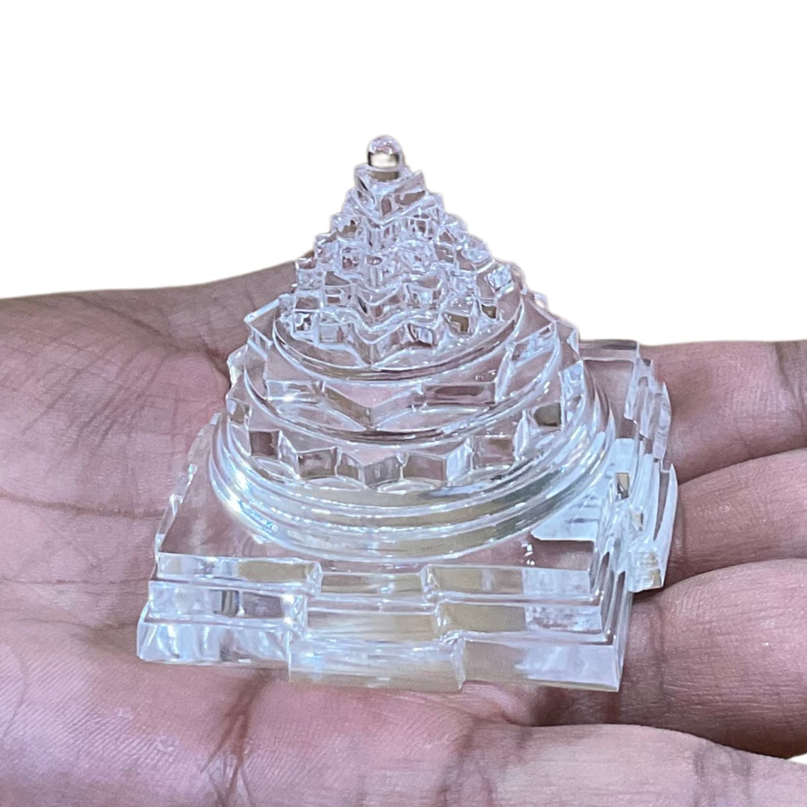 Sphatik Shree Yantra - 147 Grams