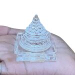 Sphatik Shree Yantra - 2 Inches - (90 Grams)