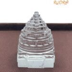 Alternative view of Sphatik Shree Yantra - 2.50 Inches - (155 Grams)