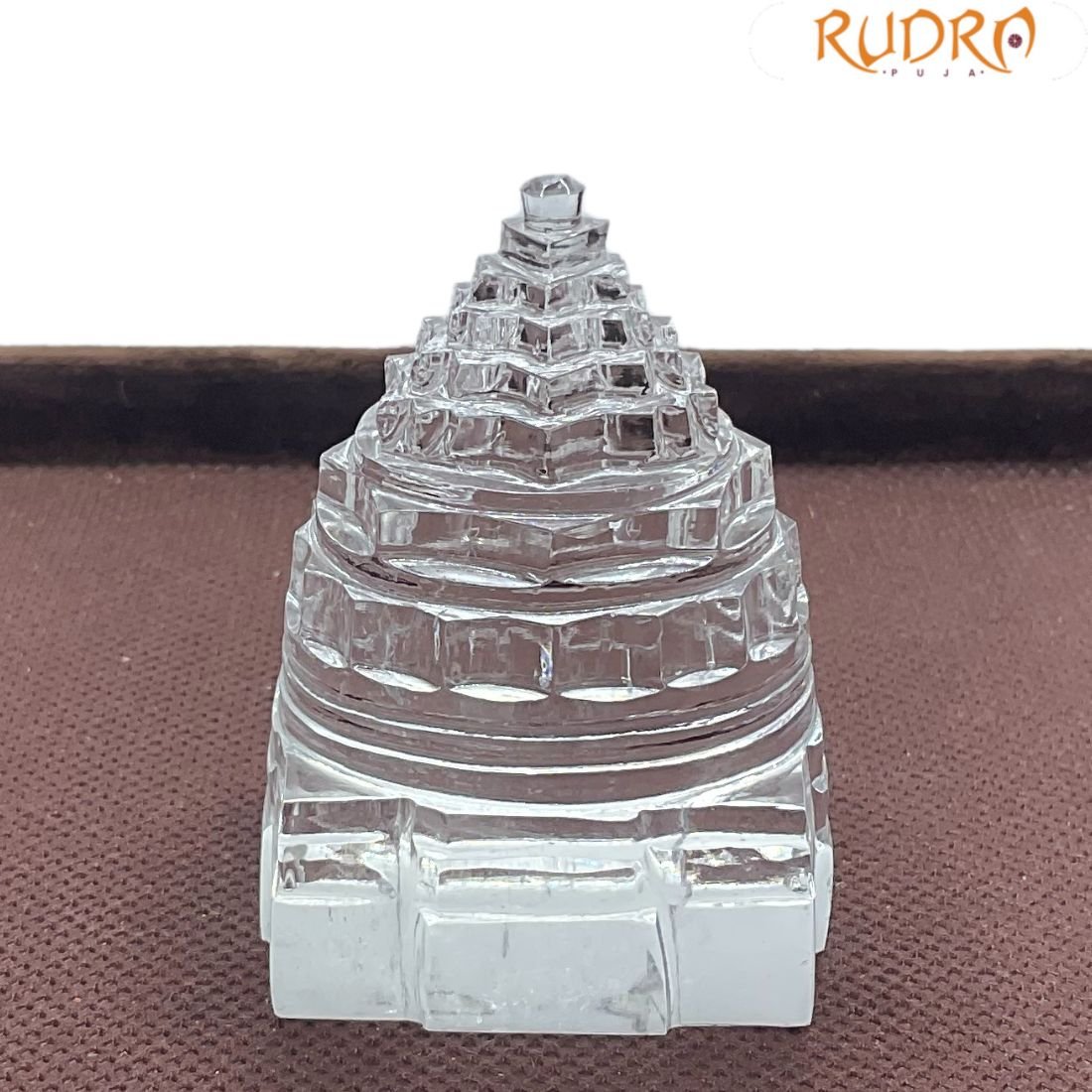 Sphatik Shree Yantra - 2.50 Inches - (155 Grams) 2 Sphatik Shree Yantra - 2.50 Inches - (155 Grams) - Image 2