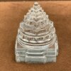 Sphatik Shree Yantra / स्फटिक श्रीयंत्र 3 Inches (224 Grams)