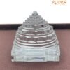 Sphatik Shree Yantra - 3 Inches - (314 Grams) 10 Sphatik Shree Yantra - 3 Inches - (314 Grams)