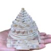 Sphatik Shree Yantra - 4 By 4 Inches - (1048 Grams)