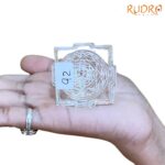 Sphatik Shree Yantra Certified - 2 Inches (92 Grams)