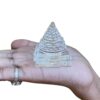 Sphatik Shree Yantra Certified - 2 Inches (92 Grams)