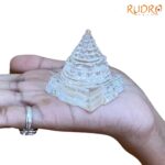 Sphatik Shree Yantra Certified - 2 Inches (92 Grams)
