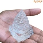 Sphatik Shree Yantra Original - 3 Inches (197 Grams )