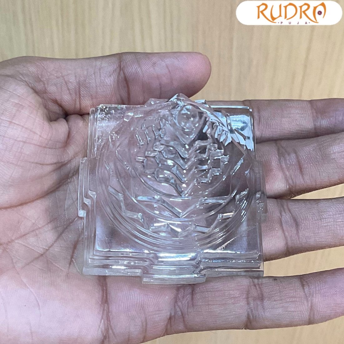 Aa Quality Sphatik Shree Yantra Online / स्फटिक श्रीयंत्र 2.5 Inches (225 Grams) 3 Sphatik-Shree-Yantra-स्फटिक-श्रीयंत्र-2.5-Inches-225-Grams-Sp-C.jpg