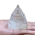 Sphatik Shree Yantra - 3.50 Inches - (462 Grams)