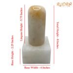 Yellow-Jade-Lingam-With-Quartz-Stand-8-Inches-2920-Grams-Lp-C.jpg