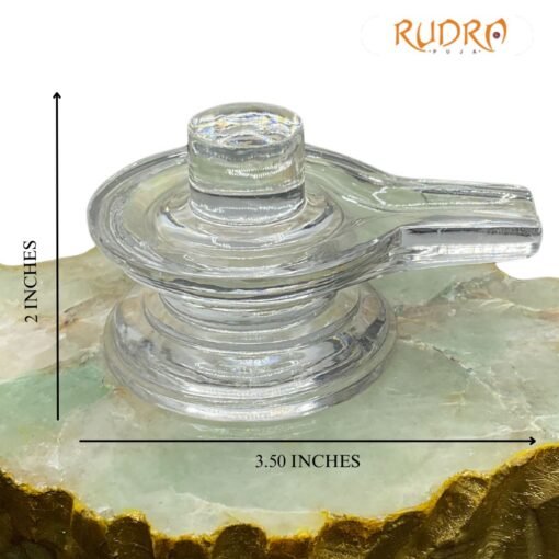 Chandramouleshwar Sphatik Shivling (228 Grams ) 2 Inches