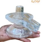 Chandramouleshwar Sphatik Shivling - 4.5 Inches - ( 1448 Grams)