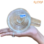 Premium Panchsutri Chandramouleshwar Sphatik Shivling - 3.5 Inches - ( 790 Grams)