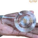 Sphatik Shivling - 2.75 Inches - (351 Grams)