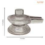 Chandramouleshwar Sphatik Shivling 2.25 Inches - 292 Grams