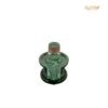 Sphatik Lingam With Green Jade Base 3.25 Inches - 255 Grams