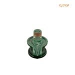 Sphatik Lingam With Green Jade Base 3.25 Inches - 255 Grams