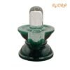 Sphatik Lingam With Green Jade Base 2.75 Inches - 161 Grams