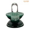 Sphatik Lingam With Green Jade Base 2.25 Inches - 122 Grams